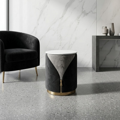 Moderne bijzettafel Ronde tafel Woonkamer bijzettafel Luxe meubels