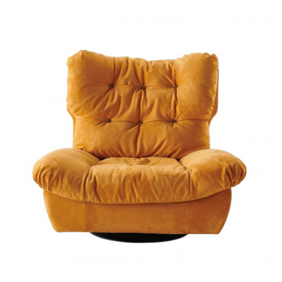 TV-fauteuil Draaibare fauteuil Eenzitter Relaxbank Meubel Textiel Stof
