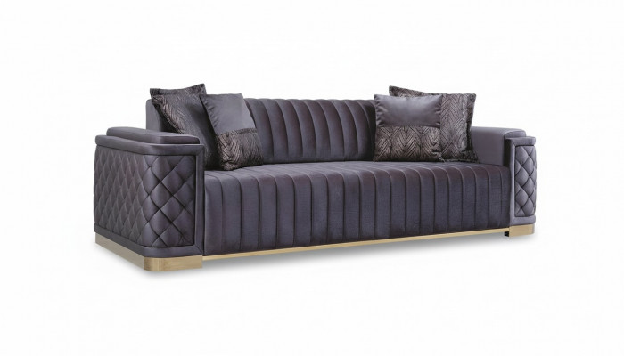 Luxe bank xxl Bank grote banken 246 cm Fluwelen designmeubels banken stof