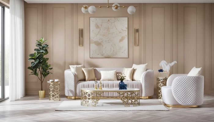 Luxe bankstel bank 3+1 meubelbank bankstel Chesterfield 2-delig.