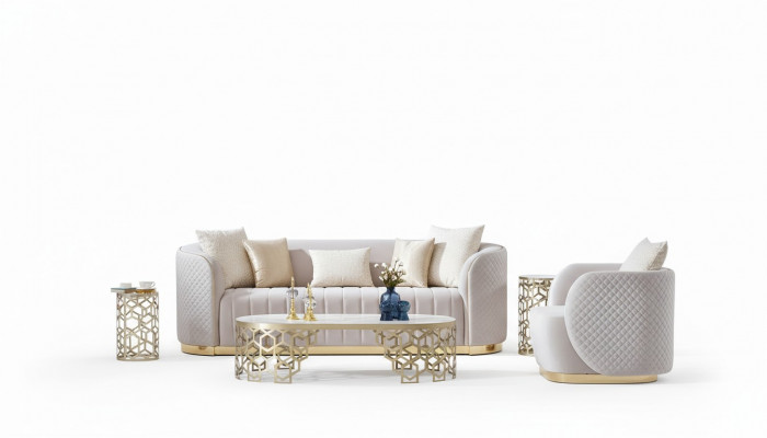 Luxe bankstel bank 3+1 meubelbank bankstel Chesterfield 2-delig.