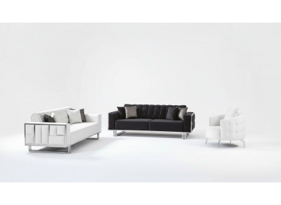 Luxe woonkamer meubels bankstel bank fluwelen bankstel 3-delig.