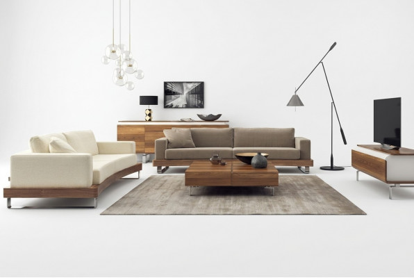 Moderne witte tweezitter luxe woonkamer meubels bank zitmeubelen nieuw