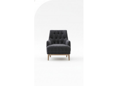 Woonkamerstoel Moderne cocktailstoel Eénzitter Beklede stoel Loungeclub