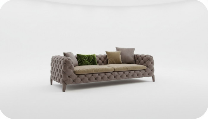 Tauper Chesterfield Driezits Luxe Moderne Bankstel Stijl Woonkamermeubels