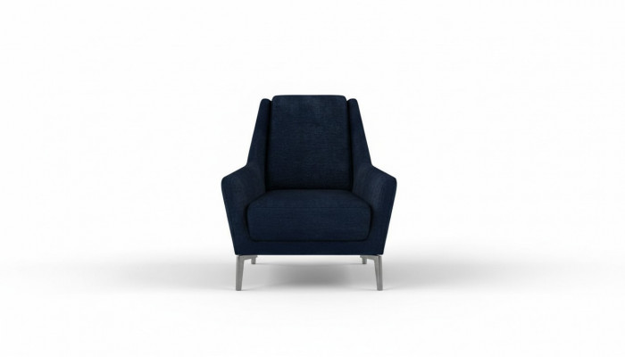 Blauwe Relaxfauteuil Moderne eenzitter Woonkamer meubels Clubsfauteuil Nieuw