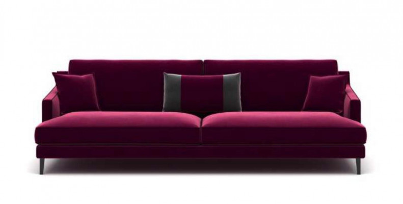 Rosa driezits moderne bank woonkamer banken designmeubelen luxe design