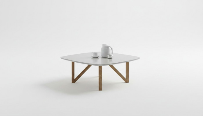 Salontafel Woonkamer Tafel Luxe Walnoot Natuur Design Bijzettafel
