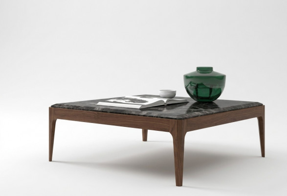 Salontafel Toros Zwarte marmeren salontafel Koffietafels Moderne stijl