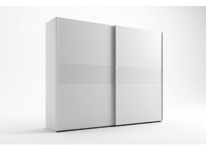 Witte kledingkast met schuifdeuren Slaapkamermeubilair Luxe massief houten meubels