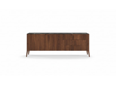 Grote houten dressoir Moderne eetkamermeubels Echt houten laden Nieuw