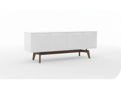 Wit dressoir met opbergruimte Eetkamermeubels Luxe houten meubels Modern