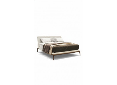 Wit bed Luxe bedframe Modern slaapkamermeubilair Houten frame