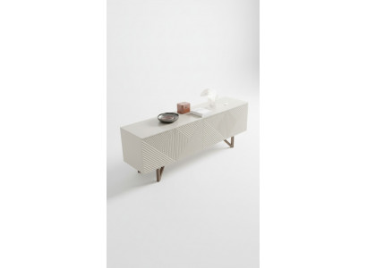 Moderne grijze ladekast Luxe dressoir Onderkast met opbergruimte Stijl
