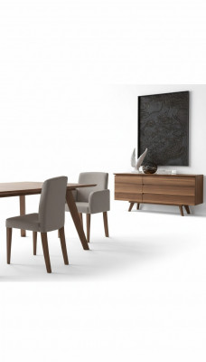 Stoel gestoffeerde meubelen éénzitter keukenstoelen eetkamerstoel designmeubelen