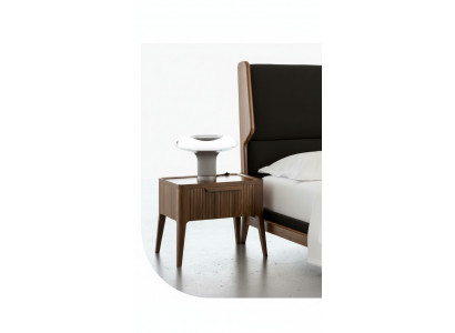 Slaapkamer nachtkastje met opbergruimte in moderne stijl Houten meubels Luxe