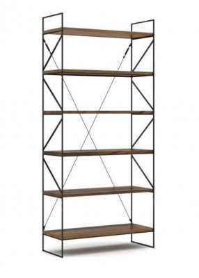 Wandplank Moderne boekenkast Woonkamer rek Designer houten meubelen