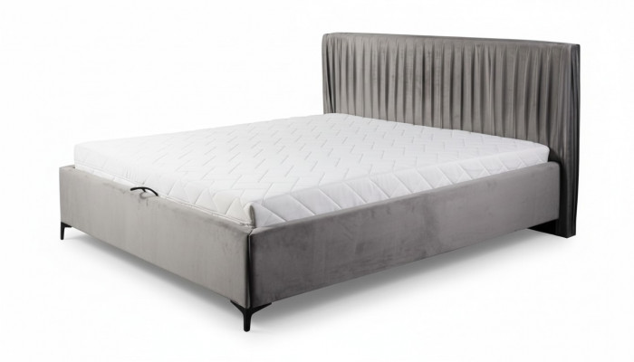 Bed met opbergruimte Slaapkamer gestoffeerde bedden Elegant hotelkamer meubilair.