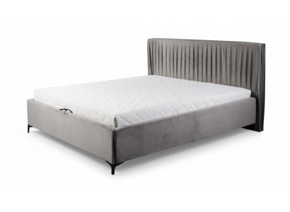 Bed met opbergruimte Slaapkamer gestoffeerde bedden Elegant hotelkamer meubilair.