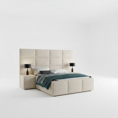 Tweepersoonsbed Bed Bekleding Bedden Ontwerp Slaapkamer Meubels Inrichting 180x200cm