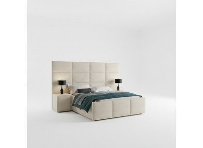 Tweepersoonsbed Bed Bekleding Bedden Ontwerp Slaapkamer Meubels Inrichting 180x200cm