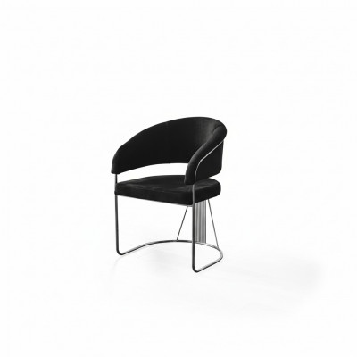 Moderne fauteuil stoel 1x eetkamer tv-lounge zitkussen stoel Nieuw textiel