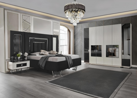 Kledingkast Kast Luxe Houten Kasten Design Meubels Slaapkamer Wit Nieuw