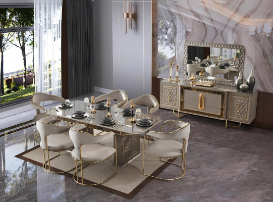 Eettafel Grijs Moderne Eetkamer Mooi Keuken Hout Tafels Ontwerp Luxe Metaal Nieuw