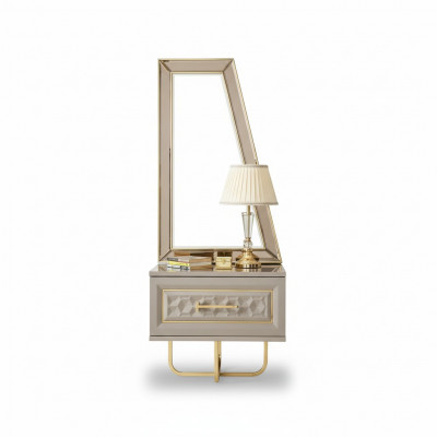Ontwerp Nachttafel Console Bijzet Tafels Slaapkamer Hout Luxe Consoles Nieuw