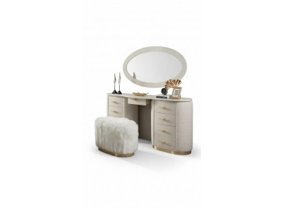 Vanity set console mirror bedroom furniture design stool set new