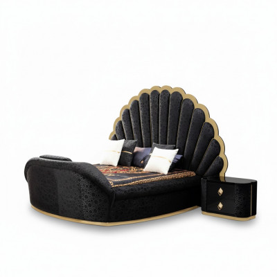 Slaapkamer Bed 2x Nachtkastjes Luxe Beddenset Compleet Design Meubels 3-delig Nieuw