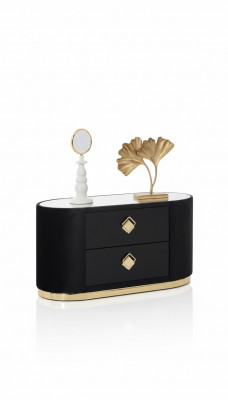 Bijzettafel Nachtkastje Nachtkast Design Slaapkamer Tafel Nachtkastjes Nieuw