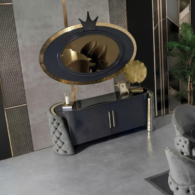 Kaptafel set console spiegel slaapkamermeubilair design kruk set nieuw
