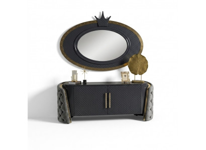 Kaptafel set console spiegel slaapkamermeubilair design kruk set nieuw