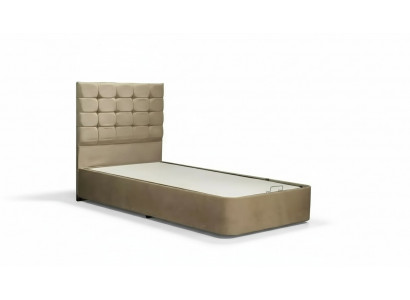 Luxe designerbed met matras van een Europese meubelfabrikant voor slaapkamers.