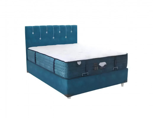 Luxe slaapkamer bed dubbele bedden design meubels bedframe hotel Turks.