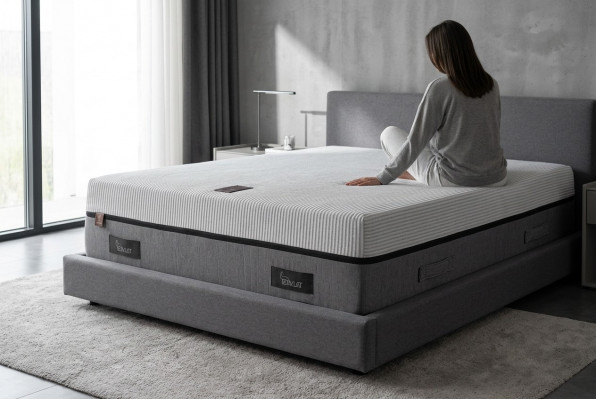 Hoogwaardige hotel Kingsize matras 50cm extra dikke matras 160x200cm.