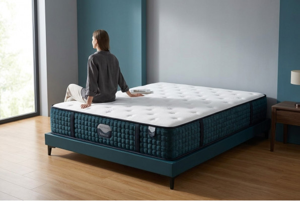 Kingsize-matras dikke luxe matrassen 200x200cm 50cm groot orthopedisch