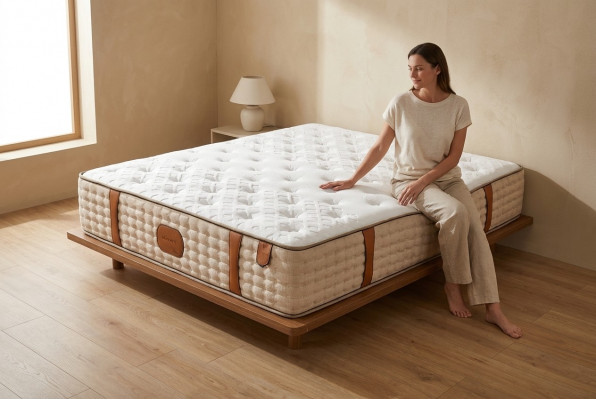 Hoogwaardig hotelmatras 50 cm Kingsize Extra Dik Matras 200x200 cm