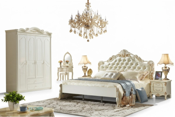 Kledingkast Wit Kast Hout Slaapkamer Design Klassieke Meubels