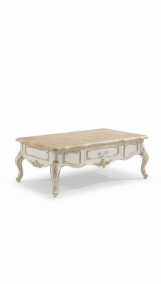 Salontafel Wit Tafels Woonkamer Elegant Klassiek Design Meubels 