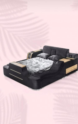 Bed met tv Lift televisie Multifunctionele bedden Tweepersoonsbed Slaapkamer