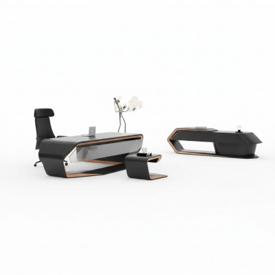 Werkkamermeubel set bureau salontafel dressoir luxe meubels