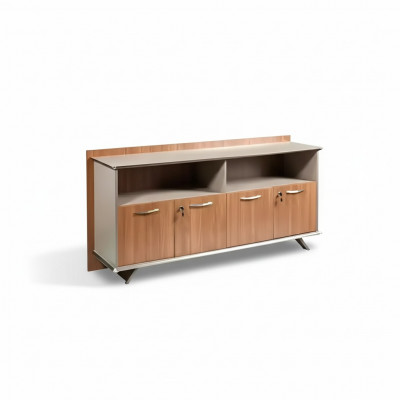 Modern bruin dressoir ontwerper commode luxe massief houten commode