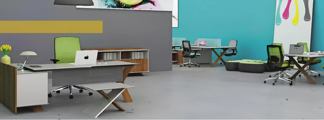 Luxe kantoor bureau Werktafel Moderne meubels Stijlvolle inrichting