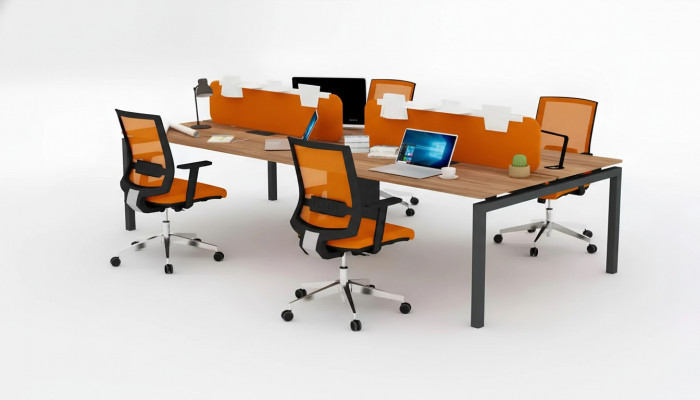 Grote werktafel Kantoorinrichting Kantoor inrichting Tafels Schrijftafel