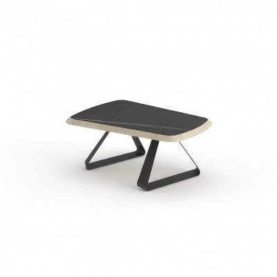 Werkkamer salontafel modern design koffietafel bruin houten meubels nieuw