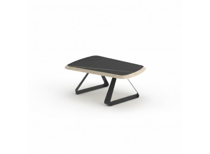 Werkkamer salontafel modern design koffietafel bruin houten meubels nieuw