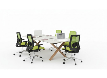 Grote werktafel Kantoorinrichting Vergadertafels Houten meubels Modern