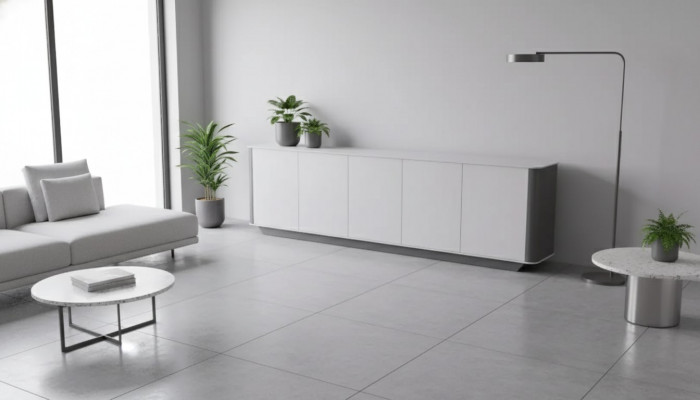 Dressoir Documenten Moderne Ladenkast Kast Hout Kantoor Kast Grijs